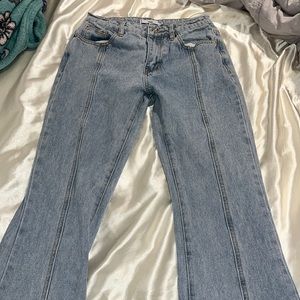 Adika low waist star flare jeans